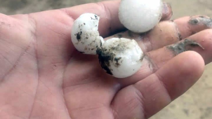 Prevalece la alerta por tormentas con granizo para San Rafael y Alvear