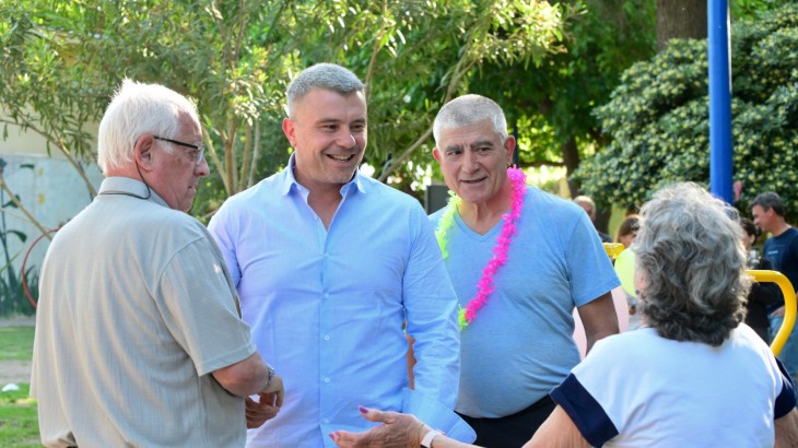 Godoy Cruz inauguró la renovada plaza Monte Balbano en Las Tortugas