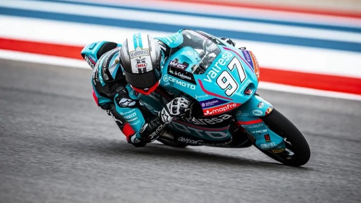 Moto3: Valentín Perrone largará tercero en el GP de Estados Unidos tras una gran clasificación en Austin