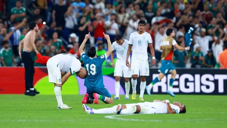 Bolivia perdió 2-1 con Irak y se quedó fuera del Mundial 2026