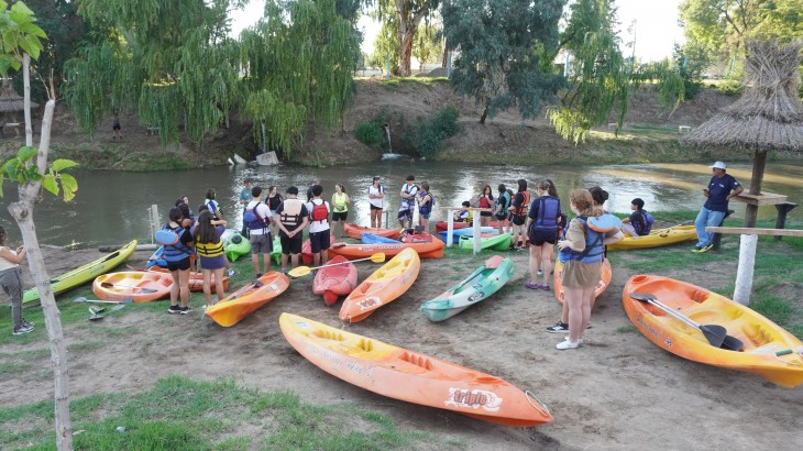 Jornada de limpieza y concientización en el río Atuel