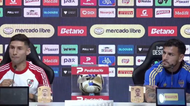 En una previa caliente, Montiel y Paredes hablaron de todo antes del Superclásico