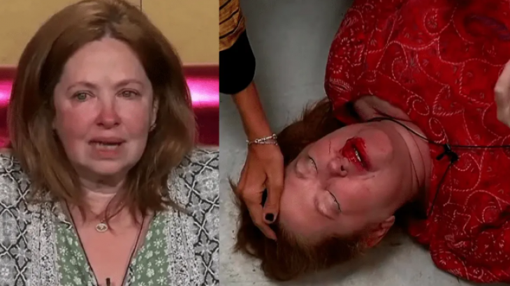 Andrea Del Boca reapareció en público tras la terrible caída que sufrió en GH