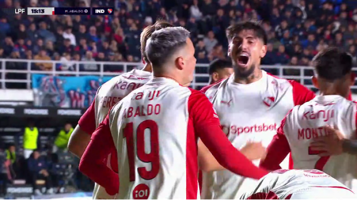 Independiente le ganó 2-1 a San Lorenzo y clasificó a los octavos de final del Torneo Apertura