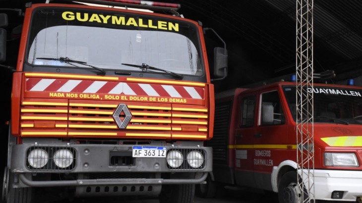Pérdidas totales en una vivienda tras un incendio en Guaymallén