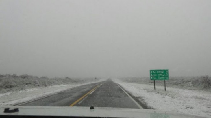 Alerta por tormenta con granizo en la Ruta San Rafael - Mendoza